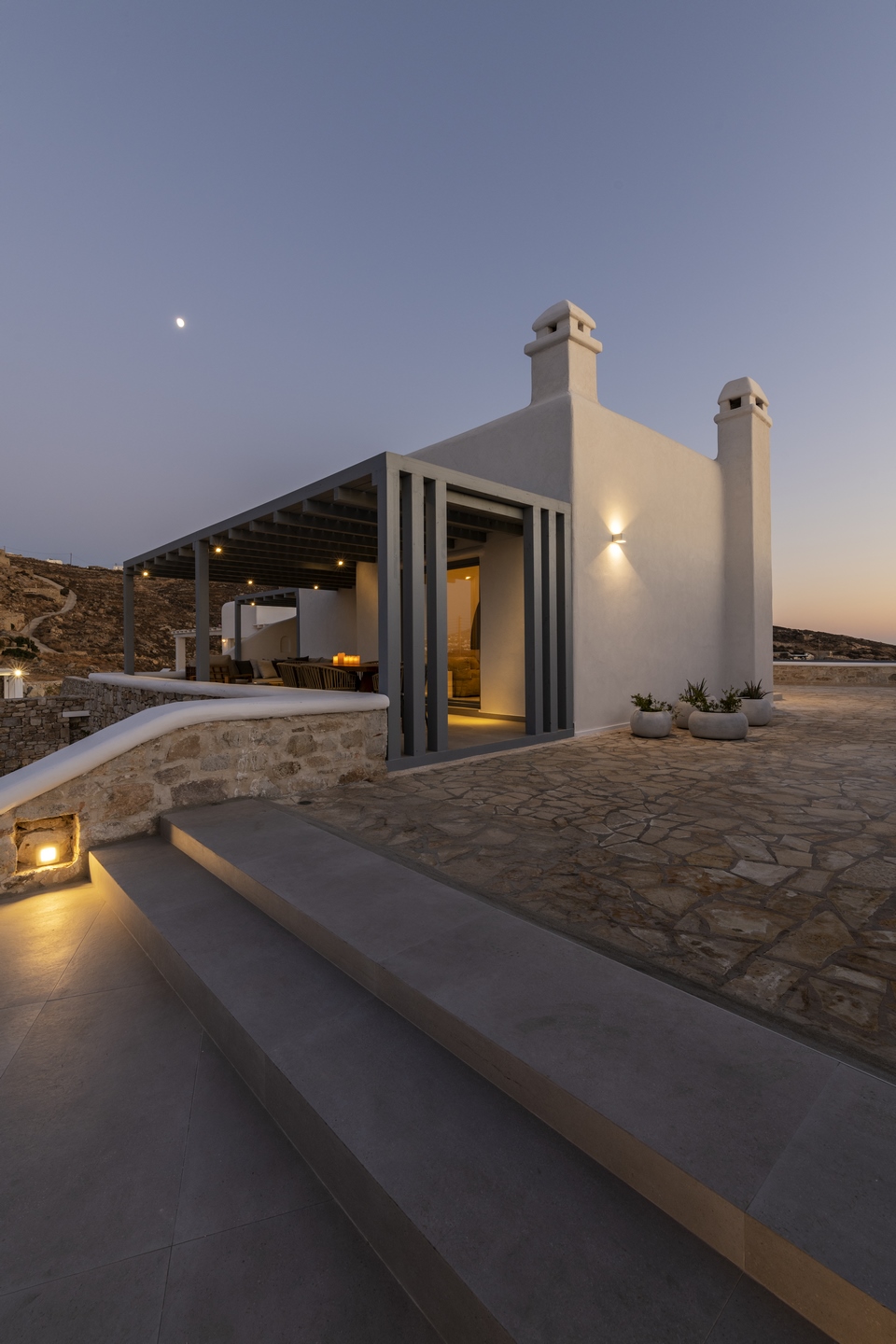 Private Villa with a Marvelous View of Mykonos Town FL1426